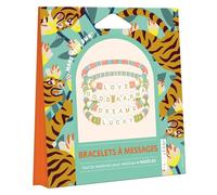 Bracelets à messages perles + fils - Collectif - Fleurus - Coffret - Jeux livres objets