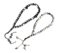 Bracelets arabes pour homme | Bracelet à perles Sanskrit Dieu - Chapelet - Accessoire de bijoux - Idée cadeau d'anniversaire