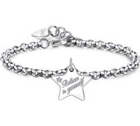Bracelets avec pendentifs Charms Sagapò argent Collection Be My Always - femme