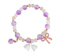 Bracelets avec perles pour femmes - Bracelet floral tendance - Accessoires de main avec style bracelet pour occasions formelles décontractées de la mode, conçu de manière unique avec un thème de