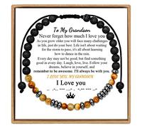 Bracelets avec une carte pour fille, petite-fille, cadeau d'anniversaire, bijoux pour adolescents, taille unique, Pierre naturelle, Pas de gemme