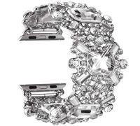 Bracelets Bling VIQIV compatibles avec Apple Watch 38 mm, 40 mm, 41 mm, 42 mm