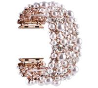 Bracelets Bling VIQIV compatibles avec Apple Watch 38 mm, 40 mm, 41 mm, 42 mm