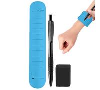 Bracelets bloc-notes - Slap Band | Bracelet mémo en silicone réutilisable, bracelet mémo d'infirmières avec stylo et gomme, bracelet de liste de tâches effaçable pour, bracelets d'i