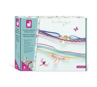 Janod - Coffret 2 Bracelets Bohèmes Multi-Rangs à Créer - Les Ateliers Bijoux - Kit Loisir Créatif Enfant - Dextérité et Concentration - Dès 8 Ans, J07931, Multicolore, Taille unique