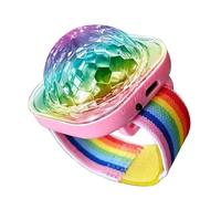 Bracelets, bracelet boule disco, chargeur USB, bracelet portable, lampe LED avec ventouse pour chambre, voiture, club de danse, Refer to description, ABS + polycarbonate, Unisexe