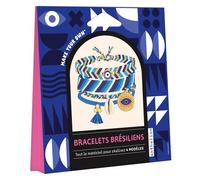 Bracelets brésiliens 5 fils + perles - Collectif - Fleurus - Coffret - Jeux livres objets
