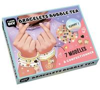 Bracelets bubble tea Avec perles, breloques et fil - Clémentine Guivarc'h - Fleurus - Coffret - Jeux livres objets