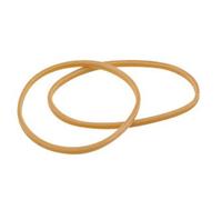 Bracelets caoutchouc, 200 mm, sac kilo, nature