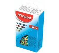 Bracelets caoutchouc en carton, 100 g, assorti