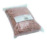 Bracelets caoutchouc en sachet, naturel, 63,65 mm