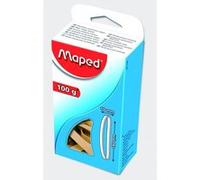 Bracelets Caoutchouc Larges Maped - Elastiques 180 mm x 10 mm, Boîte de 100 g G