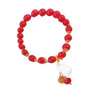 Bracelets chinois pour femmes, bracelets chinois, bracelet à pendentif rouge, bracelets en perles chinoises, bracelet léger pour mère, femme
