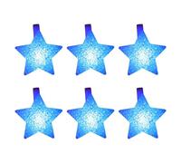 Bracelets colorés avec lumière LED, accessoire de poignet unique, éclairage élégant pour les fêtes et les concerts, breloque étoile brillante multicolore pour les événements nocturnes et les festivals