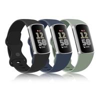 Bracelets Compatible avec Fitbit Charge 6/Fitbit Charge 5 Bracelet pour Femmes Hommes, Bracelet de Remplacement Réglable,Lot de 3