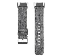 Bracelets compatibles avec Fitbit Charge 6, bracelet de rechange tissé doux, réglable, respirant pour homme et femme, Toile de qualité supérieure avec acier inoxydable