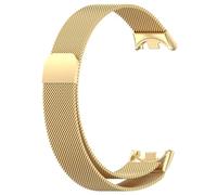 Bracelets compatibles avec le Xiaomi Smart Band 10 - Bracelet en maille tissée en acier inoxydable - Bracelet en métal pour montre - Bracelet de rechange pour entreprise Xiaomi Mi Band 10, Eine Grösse