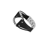 Bracelets cuir main Bracelet sangles pour Samsung Galaxy Watch (46mm)