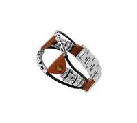 Bracelets cuir main Bracelet sangles pour Samsung Galaxy Watch (46mm)