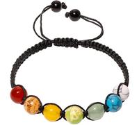 Bracelets d'amitié Faits à la Main Bracelets réglables Rope Reiki Cristaux spirituels Bracelets Perles pour Les Femmes