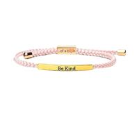 Bracelets d'amitié faits à la main pour la fête des mères, les adolescentes, les sœurs, les meilleures amies avec des messages positifs, avec note positive, pour les sœurs, comme cadeau, A, Acier