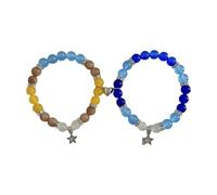 Bracelets de couple pour les amoureux - Design cœur - Connexion profonde - Confortable à porter pour un usage quotidien et des occasions romantiques - Symbole de relation, taille unique, Comme décrit