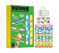 Bracelets de fête pour animaux de dessin animé, bracelets de fête colorés pour | Prix de anniversaire pour garçons et filles Amis de la famille | Fun Slap On Toy Of For And With