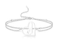 Bracelets de gymnastique Cadeaux de gymnastique Bracelet à breloques rythmique Ballerine sportive gymnaste équipe bijoux pour les femmes fille entraîneur