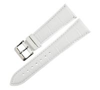 Bracelets de montre blanc 14 16 18 20 22mm, bracelet de montre en cuir véritable, étui Compatible avec le Bracelet Tissot