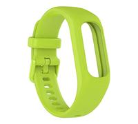 Bracelets de montre de remplacement Pour Garmin vivosmart 5 Bracelet en silicone intégré Texture ajustable Bracelet boucle de montre Bracelet de fixation rapide pour femmes et hommes (citron vert)
