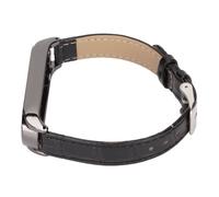 Bracelets de montre en cuir à dégagement rapide à motif de bambou pour Xiaomi Mi Band 6 5 NFC (Noir) SURENHAP