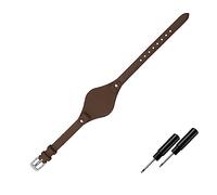 Bracelets de montre en cuir for fossile for ES3077 for ES2830 for ES3262 for ES3060 bracelets de montre for femmes élégants petit Bracelet(Coffee,8mm rose gold clasp)