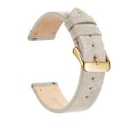 Bracelets de montre en cuir suédé 14 mm, 16 mm, 18 mm, 20 mm, 22 mm, à dégagement rapide, accessoires pour montres,16mm