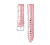 Bracelets de Montre en Cuir Verni 12mm - 22mm Bracelet de Montre Boucle ardillon Bracelet de Montre en Cuir Brillant Bracelet de Montre, Rose, 20mm