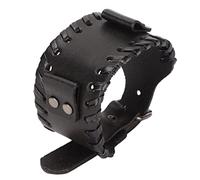 Bracelets de Montre en Cuir Vintage pour Mini Montre Amazfit GTR 3/GTR2/2 et Montre à Cadre de 22 Mm / 0,86 Pouces, Bracelet de Remplacement en Cuir Rétro Universel, Montre-bracelet Simple à la Mode P