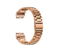 Bracelets de montre en métal 26 22 mm adaptés aux bracelets for Garmin/Forerunner 965 955 Epix Pro/Instinct 2X/Fenix 7X Pro en acier inoxydable à ajustement rapide Correa(RoseGold,26mm)