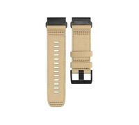 Bracelets De Montre En Nylon Adaptés À For Garmin/Fenix 7X /Fenix 6X /Fenix 5X /Enduro2 Bracelet De Sport En Nylon Tissé Quick Fit 22 26 Mm Adapté À For Tactix 7 Pro(Light brown,26mm)