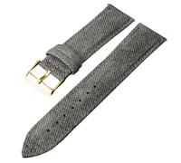 Bracelets de Montre en Nylon Bracelet 14 16 18 20mm Bracelets de Remplacement de Bracelet de Montre for Femmes(Gray Gold,16mm)