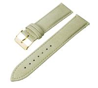 Bracelets de Montre en Nylon Bracelet 14 16 18 20mm Bracelets de Remplacement de Bracelet de Montre for Femmes(White Gold,18mm)