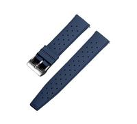 Bracelets De Montre En Silicone, Caoutchouc, À Dégagement Rapide, Respirant, For Plongée, Adapté For Seiko, For Oris Et Citoyen(Blue,22mm)