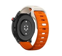 Bracelets de montre en silicone de 22 mm et 20 mm compatibles avec les bracelets de montre 2 Pro Pace 2 APEX PACE 3 et les bracelets respirants de remplacement de 42 mm et 46 mm(Starlight Orange,1pcs