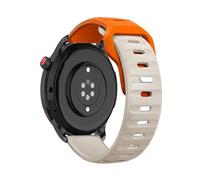 Bracelets de montre en silicone de 22 mm et 20 mm compatibles avec les bracelets de montre 2 Pro Pace 2 APEX PACE 3 et les bracelets respirants de remplacement de 42 mm et 46 mm(Orange Starlight,1pcs