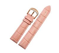 Bracelets de montre pour femme Bracelet de montre en cuir véritable 12mm - 22mm Bracelet de montre Accessoires de montre pour femme, 18mm