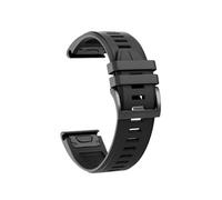 Bracelets De Montre QuickFit Adaptés For Garmin Descent G1 Solaire/Epix Gen 2/Instinct 2/Forerunner 945/approche S62 S60 Bracelet De Montre En Silicone(Black,QuickFit 22mm)