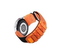 Bracelets de montre tendance, bracelet sport en nylon for Samsung Galaxy Watch 6 4 Classic 5 Pro Active 2 Gear S3 46 mm 20 mm 22 mm, bracelet for Huawei Watch GT 4 3 2(Orangetravle,20mm watch strap)