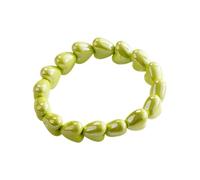 Bracelets de perles élastiques faits à la main pour femme | Bracelet élastique en perles pour petite amie, épouse, mère, amie, Saint-Valentin, fête, voyage