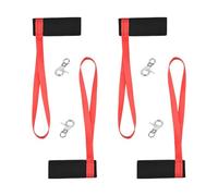 Bracelets de poignet pour gants de ski - Support élastique réglable, sangle de snowboard anti-perte, accessoire de sport durable, ajustement confortable | Lot de 4 lanières de ski, S, Fare