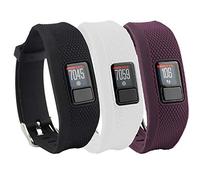Bracelets de rechange compatibles avec Garmin Vivofit 3/Vivofit JR/JR2 Bracelets réglables en silicone souple pour Garmin Vivofit 3/JR/JR2