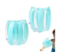 Bracelets d'école de natation, aides d'entraînement gonflables réglables en PVC pour l'enseignement de la natation, manchons flottants ailes d'eau | Pour les adultes, les familles, les amis, les