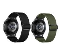 Bracelets élastiques Nylon Compatibles avec Xiaomi Redmi Watch 5 Active/Watch 5 Lite, Loop Bracelet Rechange Extensible,Lot de 2